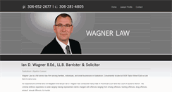 Desktop Screenshot of ianwagnerlaw.com
